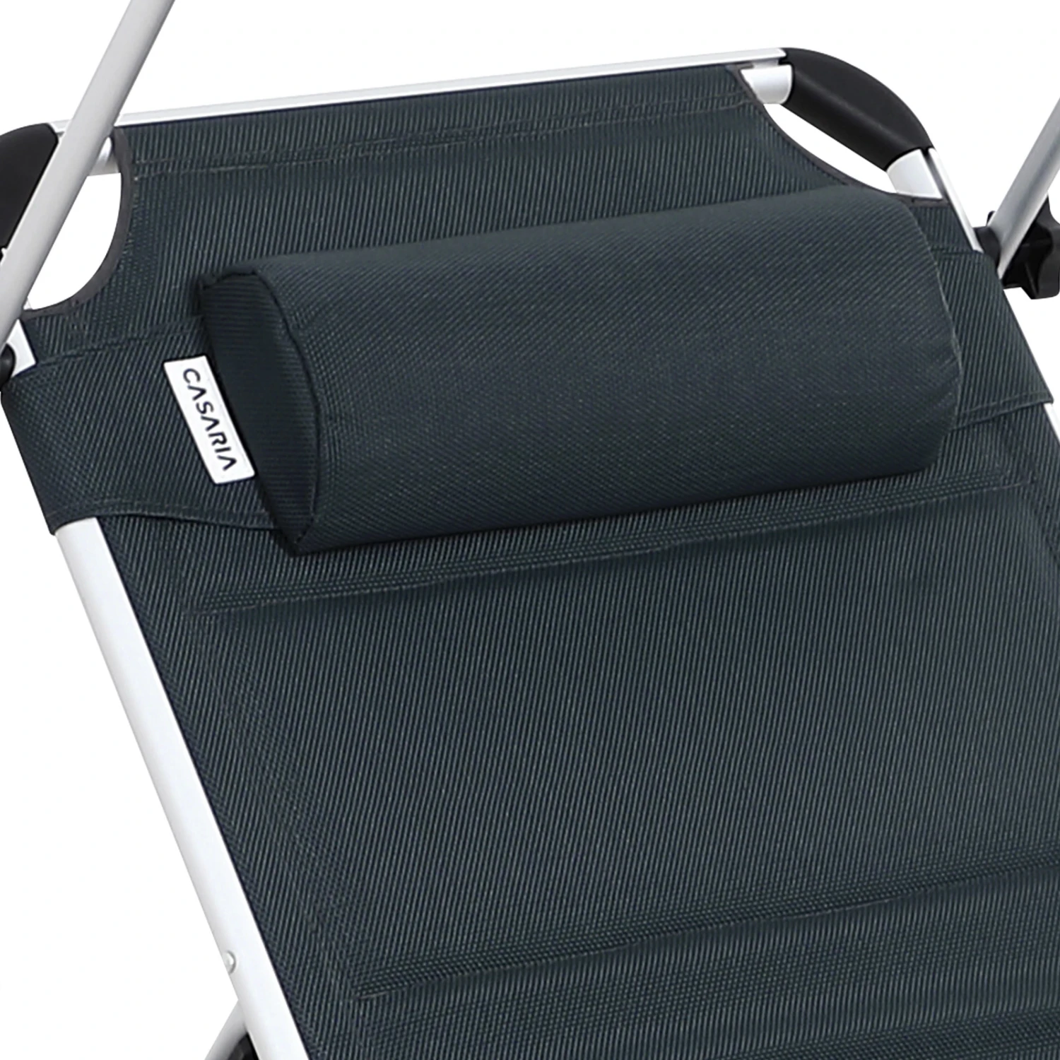 Sonnenliege Bari Grau 210x60x81cm – Bild 2