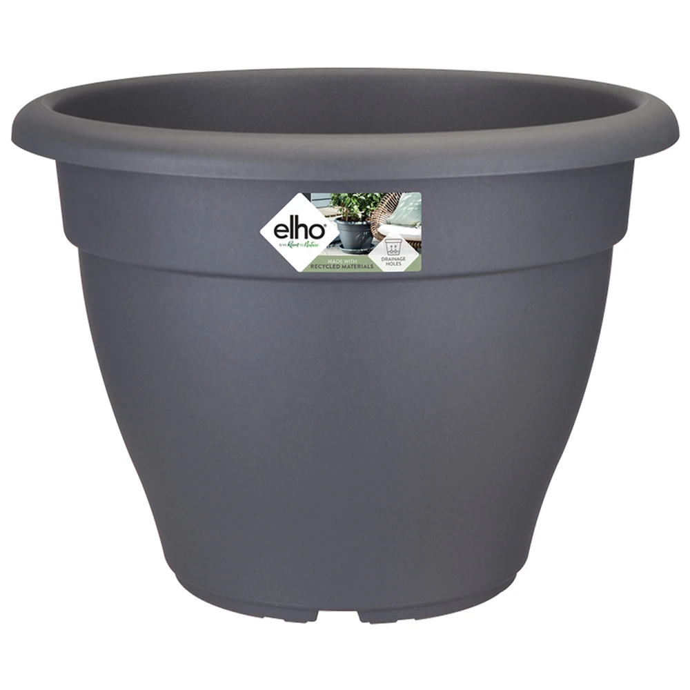 Elho Blumentopf Anthrazit 38x28cm 17L – Bild 2