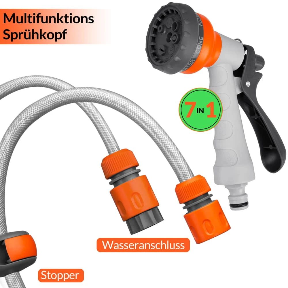 Wasserschlauchaufroller 30m Automatisch – Bild 4