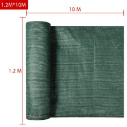 Balkonsichtschutz Dunkelgrün 1,2x10m