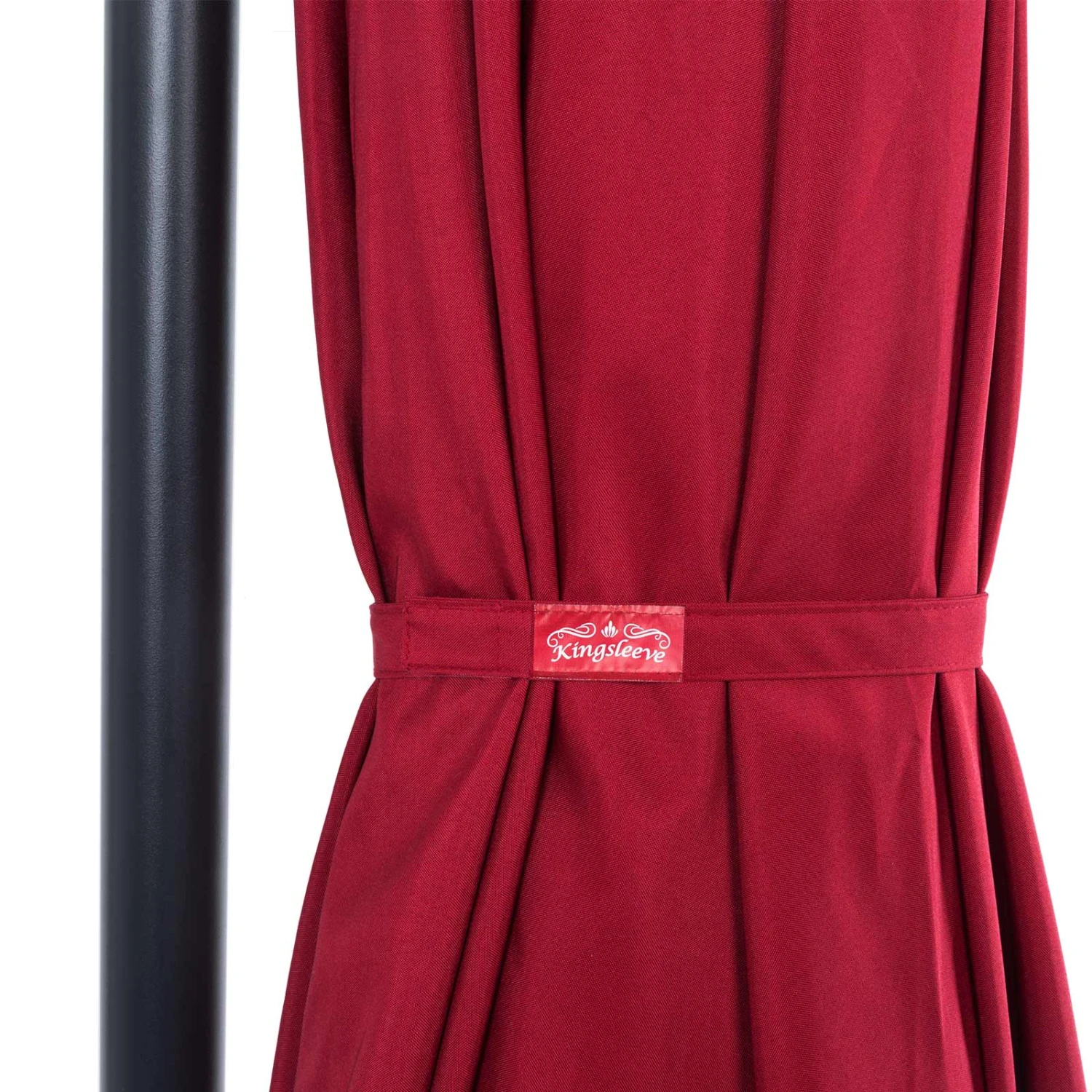 Ampelschirm Rot Alu Ø300cm Inkl. Abdeckung – Bild 6