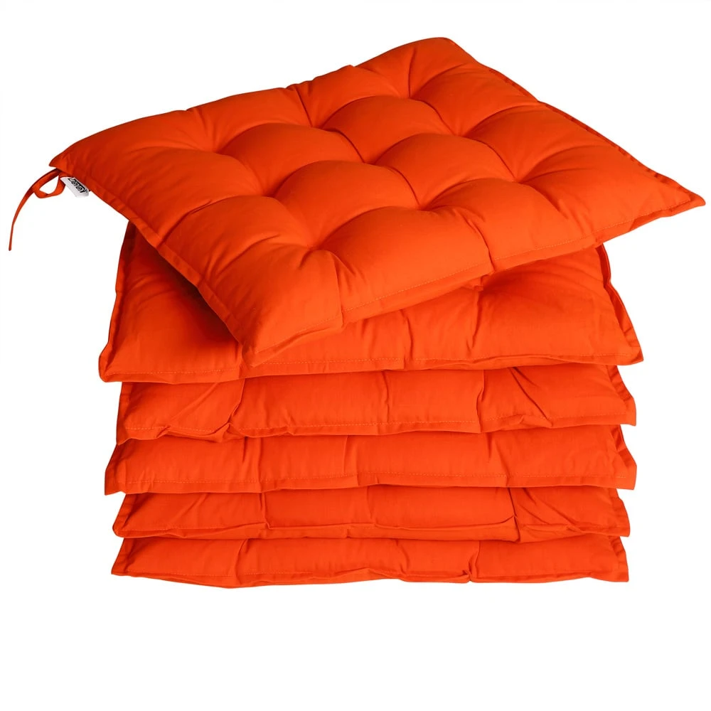 Sitzkissen 6er-Set Cozy Orange