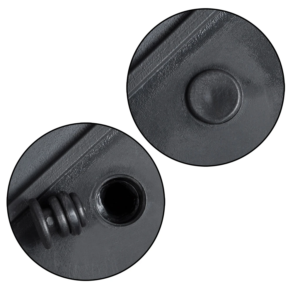 Polyrattan Blumenkasten Creme 95x27x60cm – Bild 5