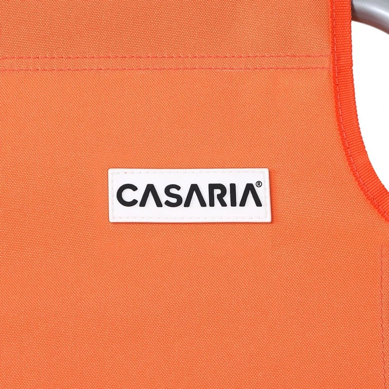 Sonnenliege Hawaii Orange Alu 195x60x30cm – Bild 3