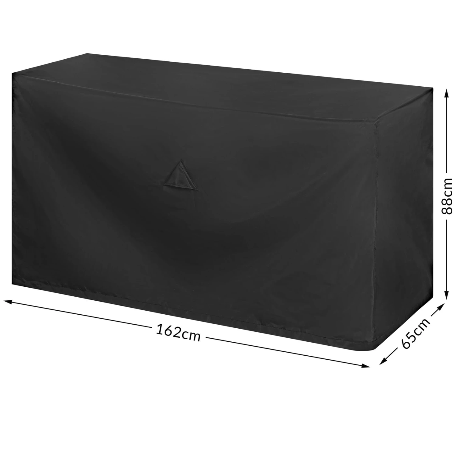 Abdeckplane Gartenbank Anthrazit 162x65x88cm – Bild 8