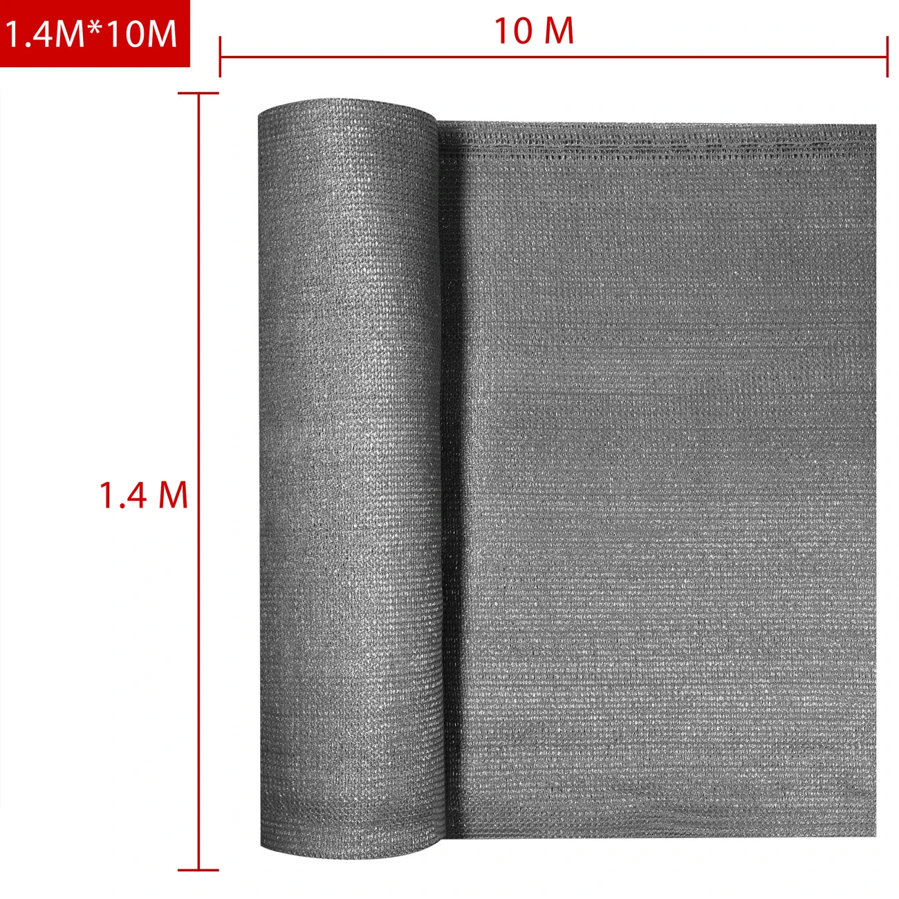 Balkonsichtschutz Anthrazit 1,4x10m â Bild 8