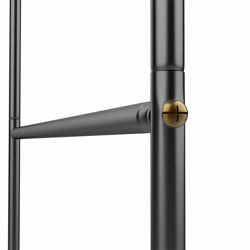 Rosenbogen 4er-Set Schwarz 240x37x140cm – Bild 5