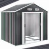 Geräteschuppen Anthrazit Metall 257x205x177,5cm