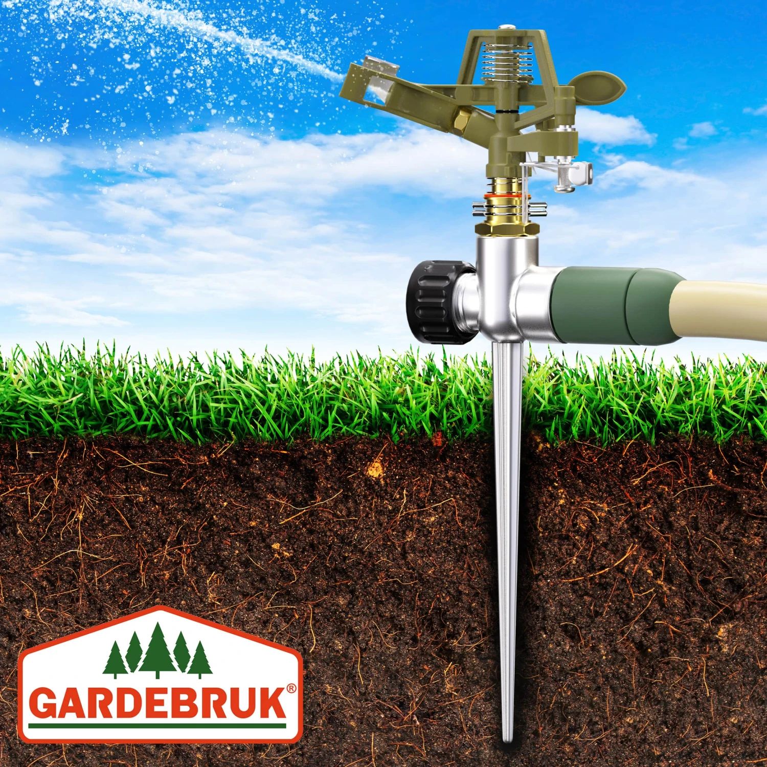 Rasensprenger Impulsregner – Bild 14