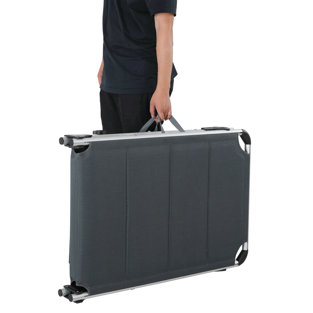 Sonnenliege Bari Grau 210x60x81cm – Bild 11