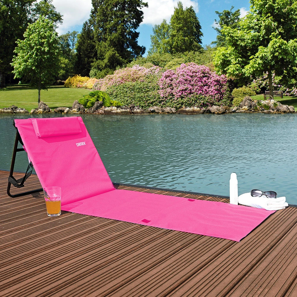 Strandmatte Pink 158x56x45,5cm – Bild 2