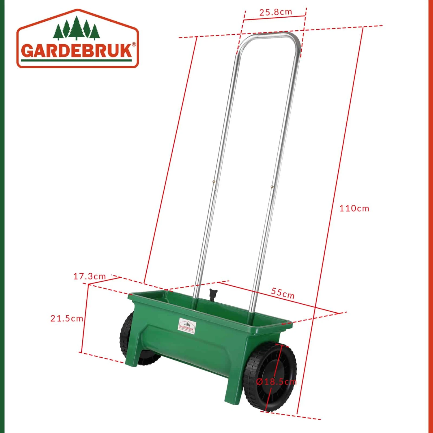 Streuwagen Grün 12L – Bild 6