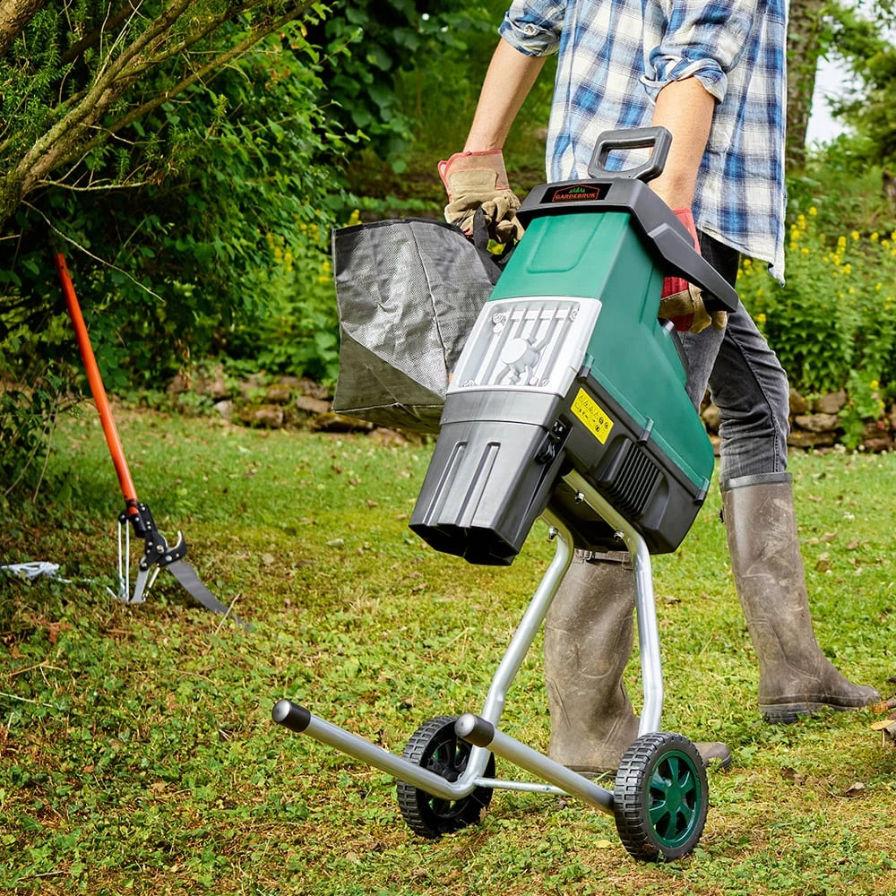 Leisehäcksler 3.075W Mit 2 Sammelbeuteln Je 60L – Bild 4