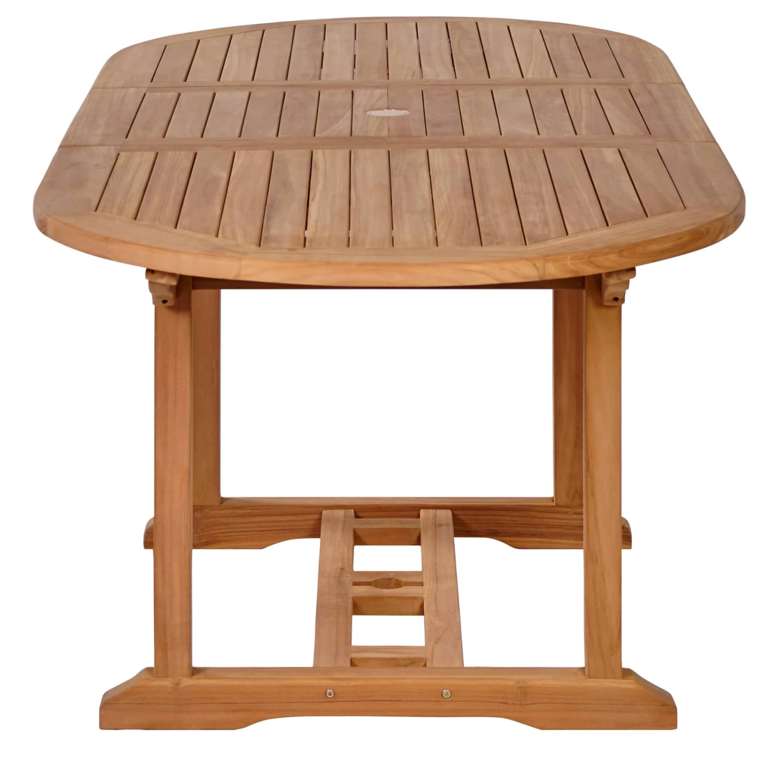 Gartentisch Bari Teakholz 150-200x90x75cm Erweiterbar â Bild 10