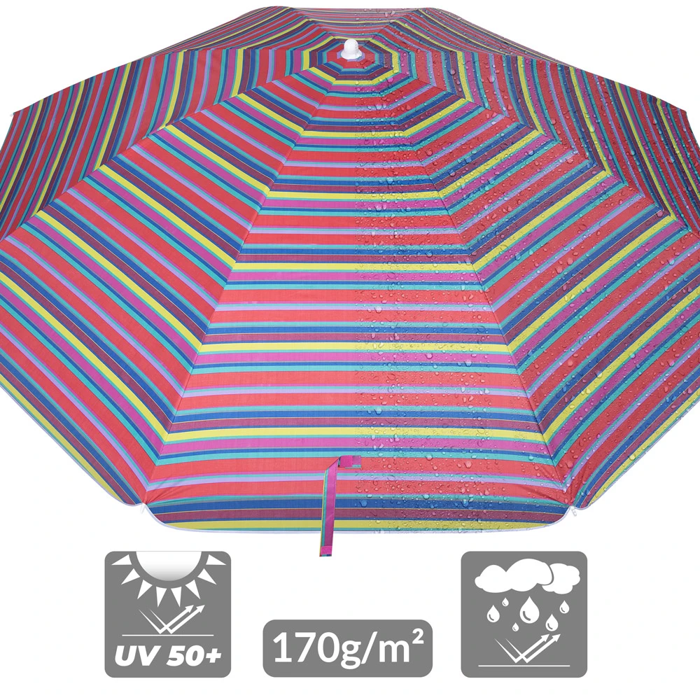 Sonnenschirm Crete Bunt 200cm Neigefunktion â Bild 3
