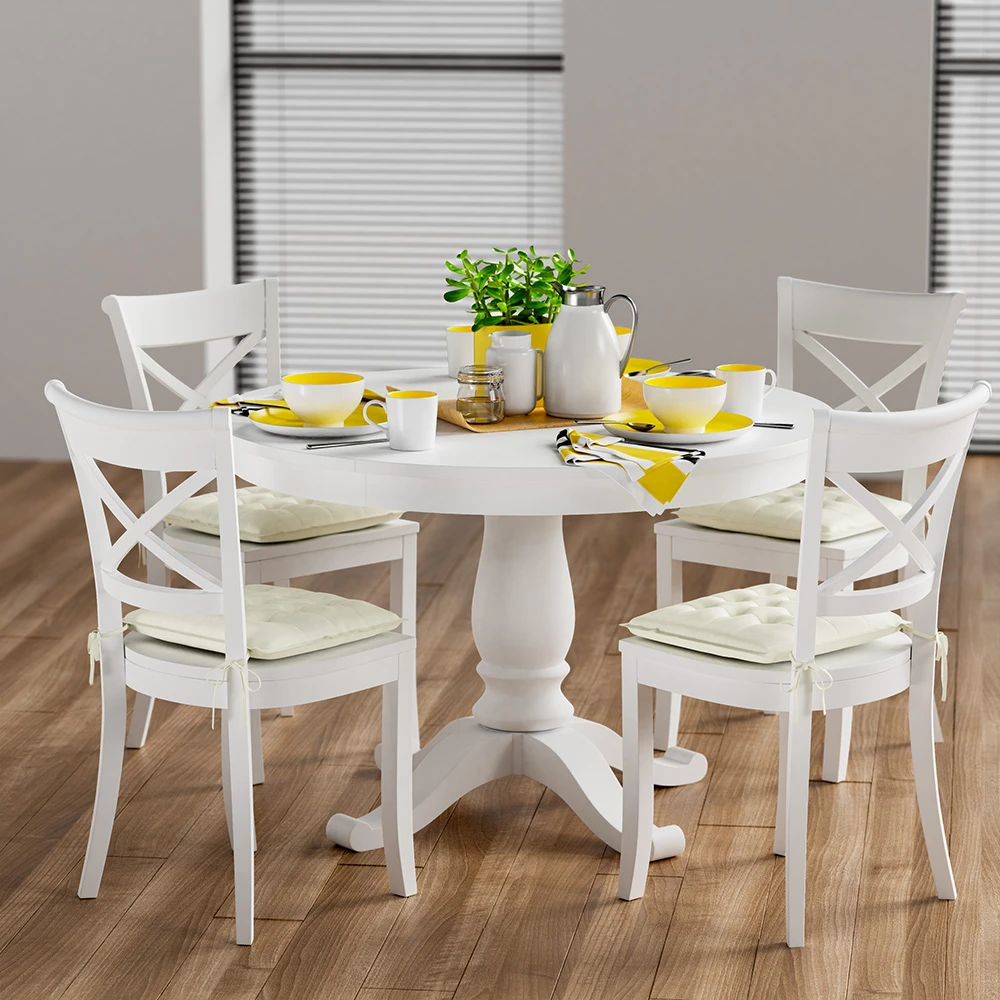 Sitzkissen 6er-Set Cozy Creme – Bild 2