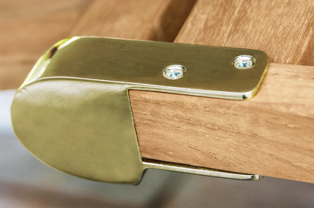 Sonnenliege Sunrise Teakholz 150x56x77/95cm – Bild 5