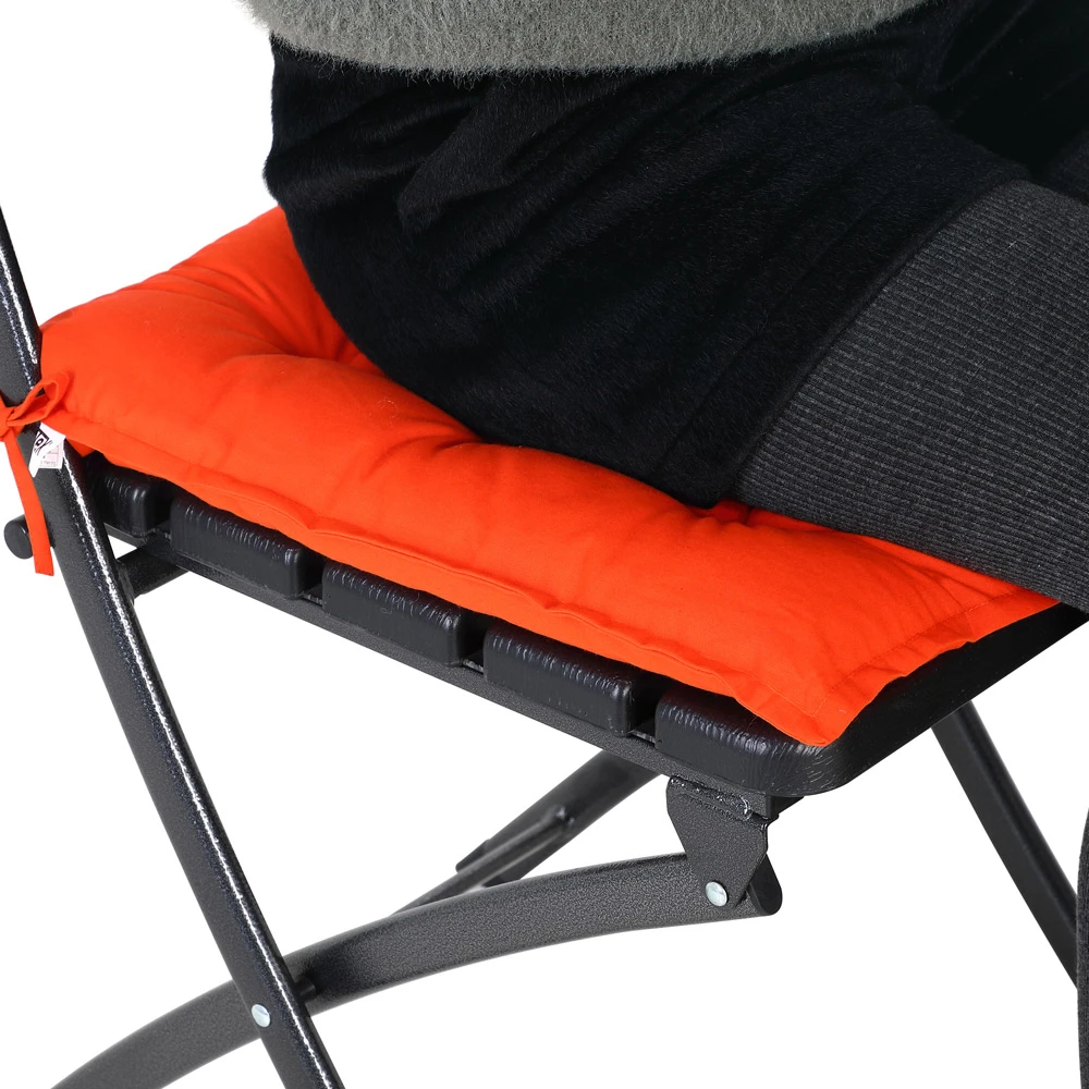 Sitzkissen 6er-Set Cozy Orange – Bild 8