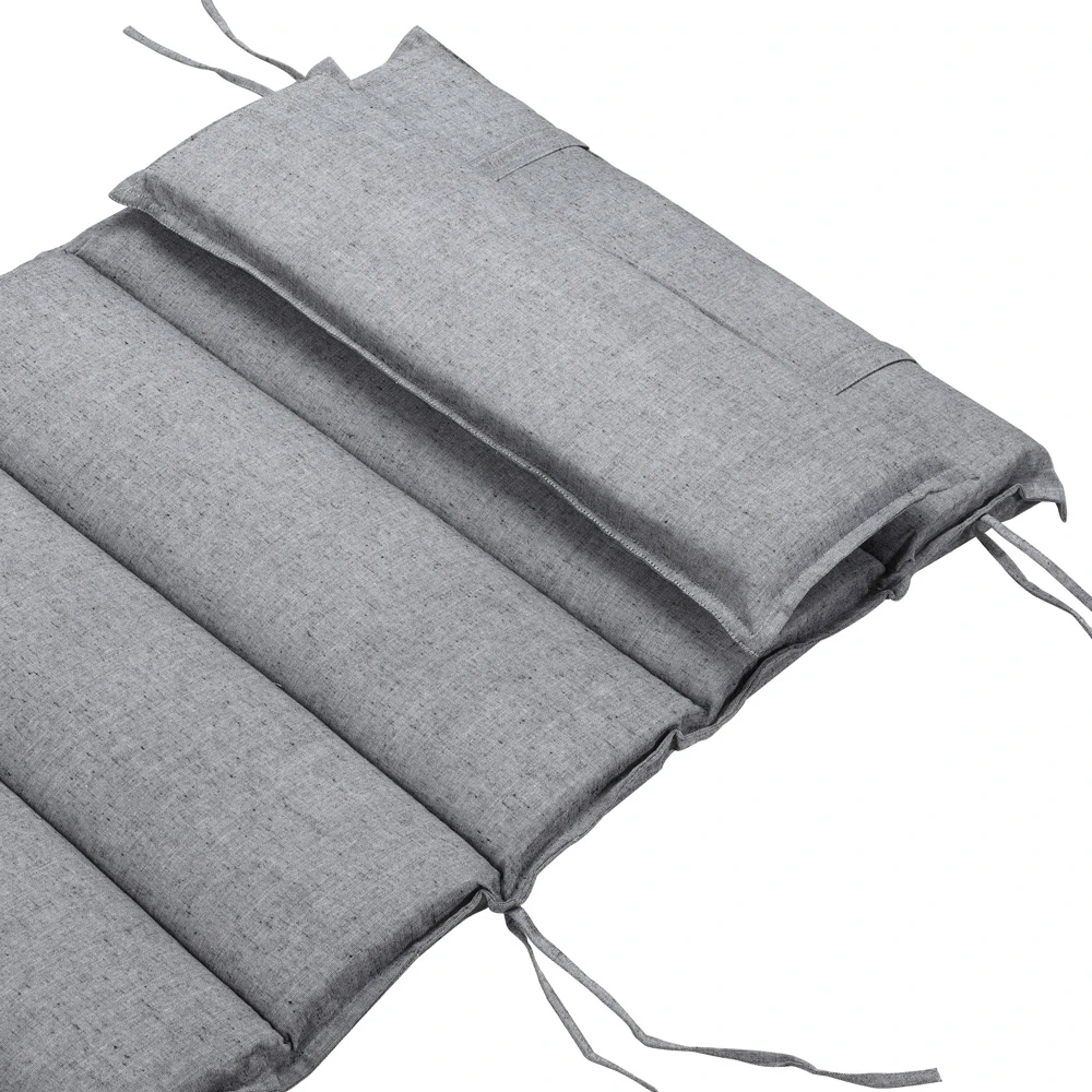 Auflage Schwungliege Grau Meliert 177x58x7cm â Bild 5