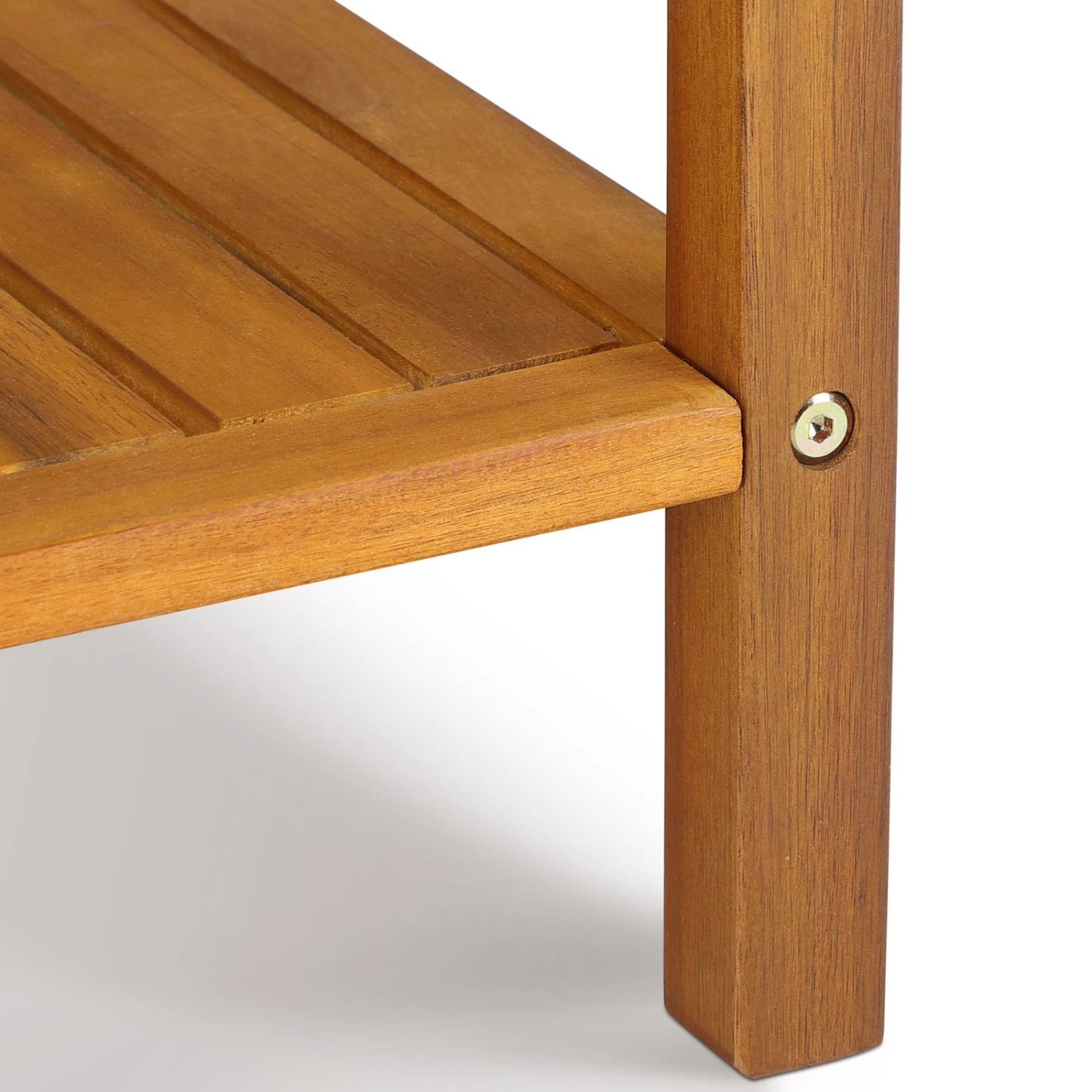 Beistelltisch Washington Akazienholz 45x45x45cm – Bild 5