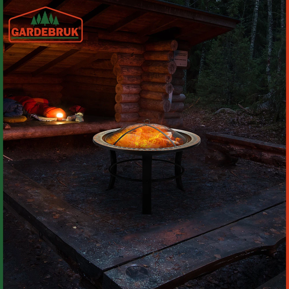 Feuerstelle Fuego Mosaik Rund – Bild 2