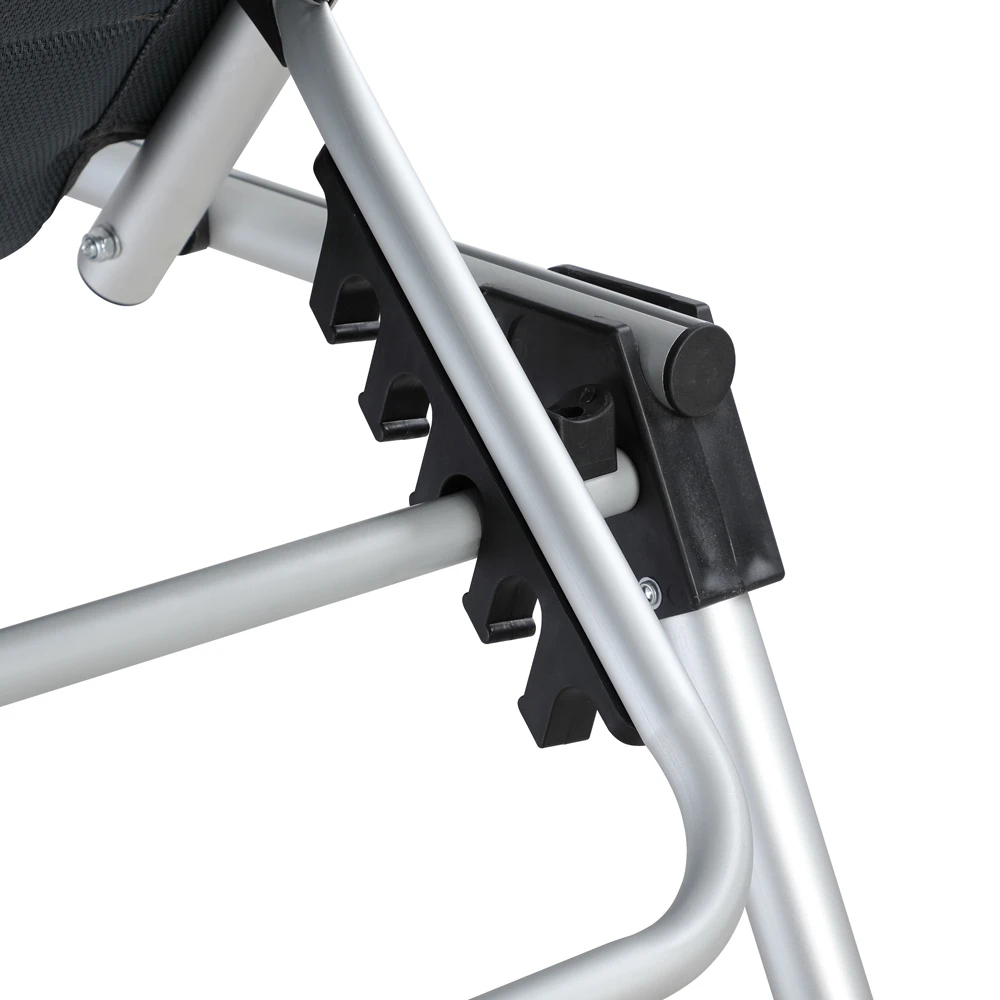 Sonnenliege Bari Grau 210x60x81cm – Bild 5