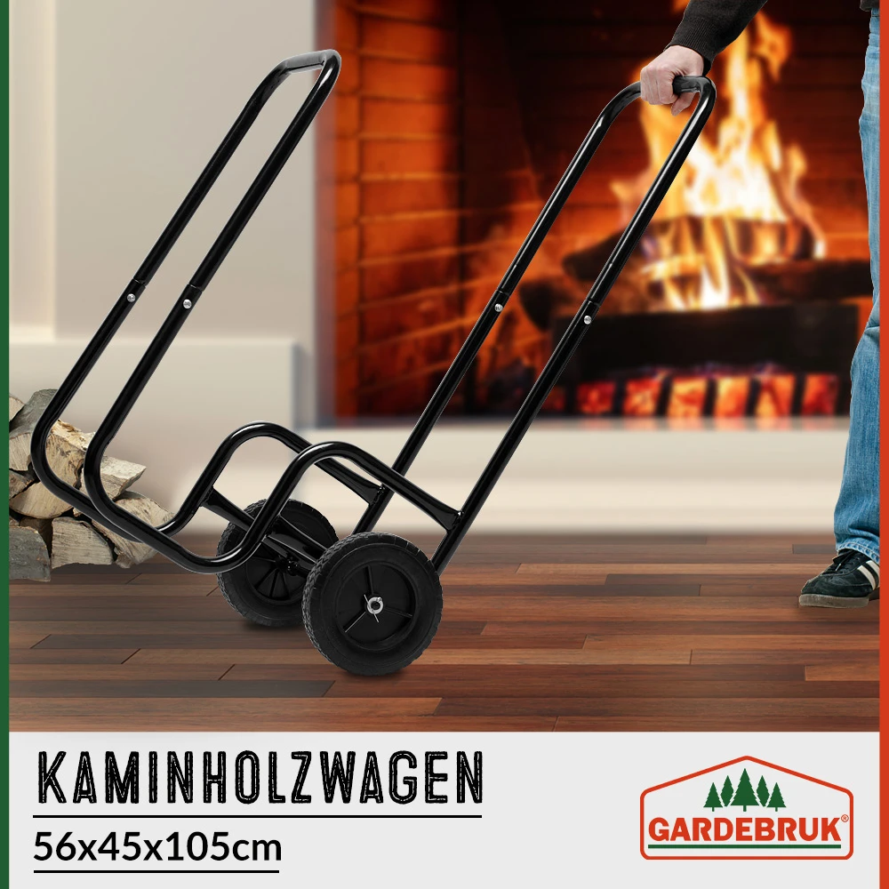 Kaminholzwagen 56x45x105cm – Bild 3