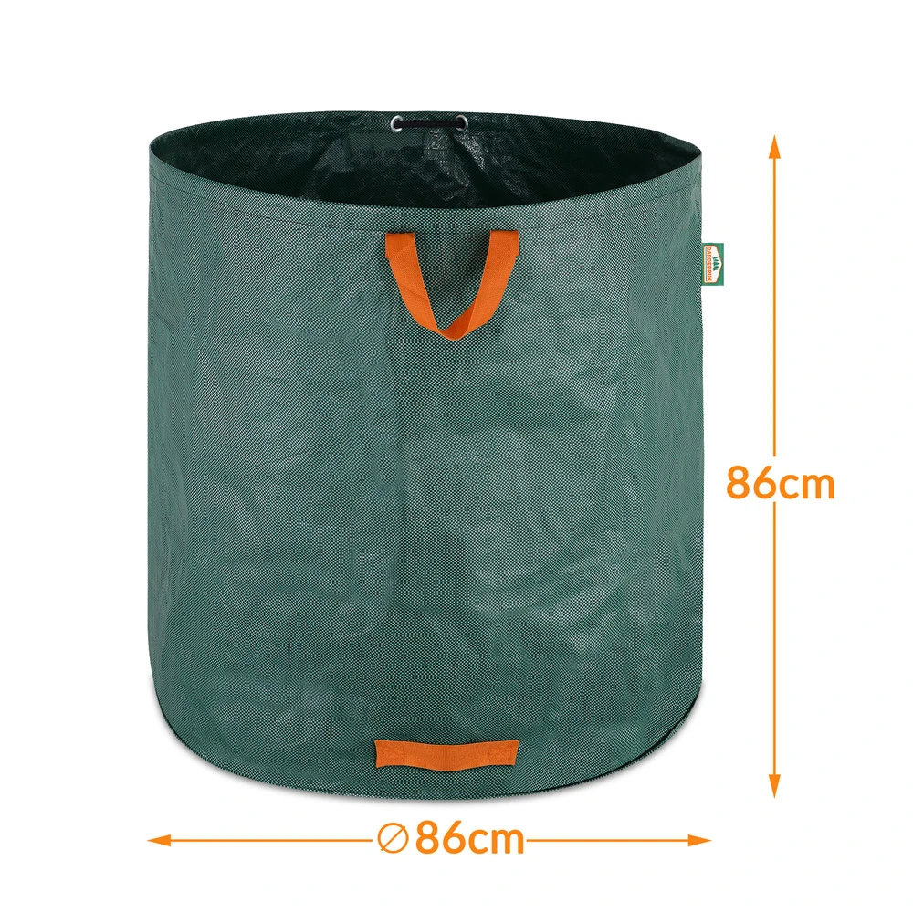 Gartenabfallsack 2er-Set Grün Je 500 Liter – Bild 2
