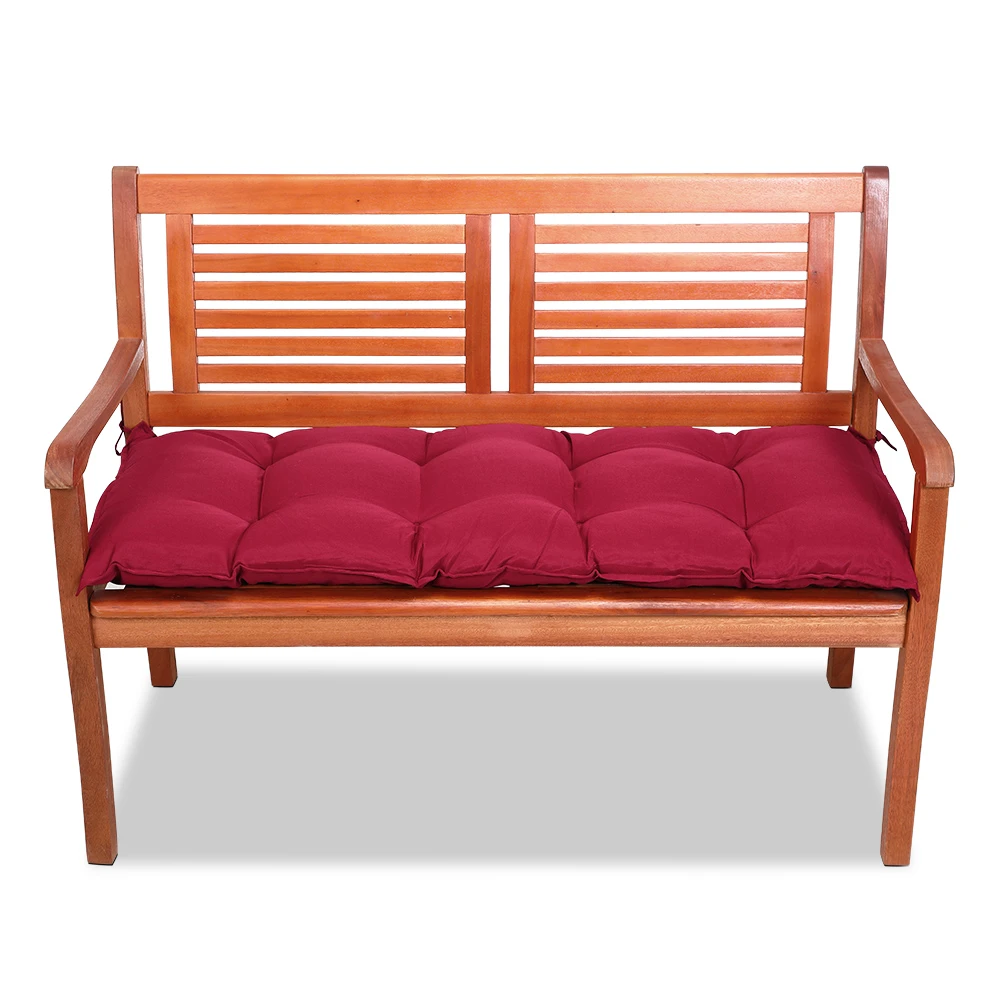 Bankauflage Dunkelrot 110x50x8cm – Bild 6