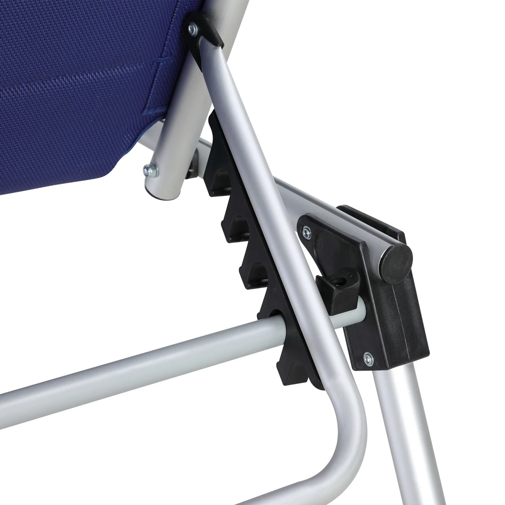 Sonnenliege Bari Blau 210x60x81cm – Bild 20