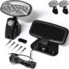 LED Solar-Wandlampe 2er-Set Bewegungsmelder