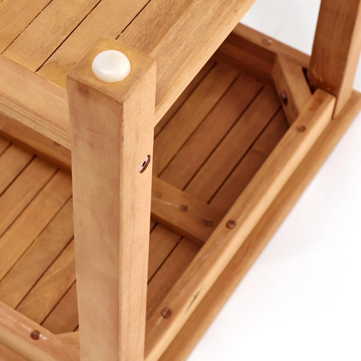 Beistelltisch Vigo Teakholz 45x45x45cm – Bild 7