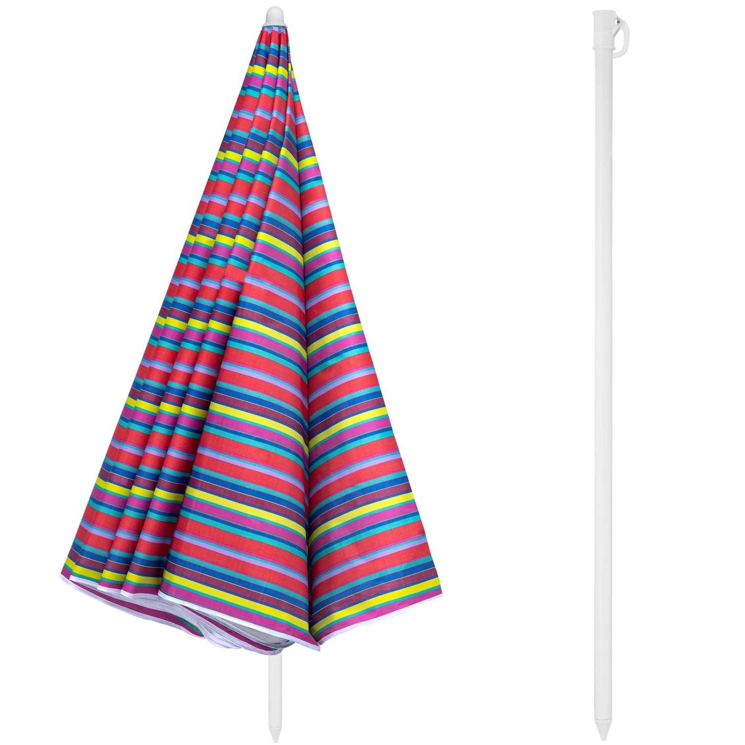 Sonnenschirm Crete Bunt 200cm Neigefunktion â Bild 6