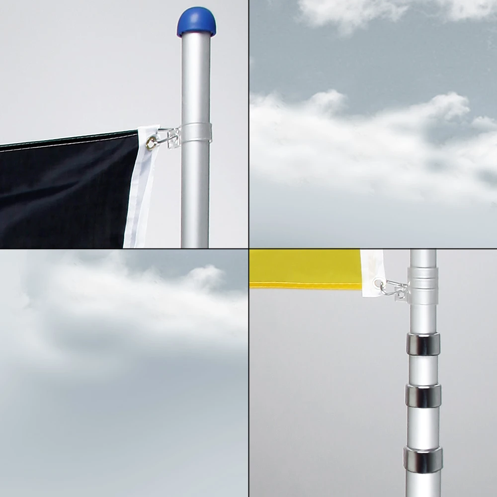 Teleskop Fahnenmast Aus Aluminium 630cm – Bild 3
