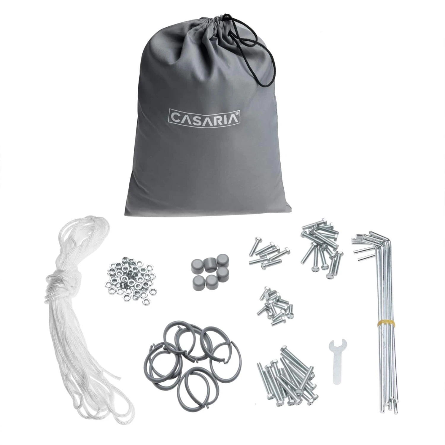 Pavillon Toscana Blau Ø3,5m UV-Schutz 50+ – Bild 9