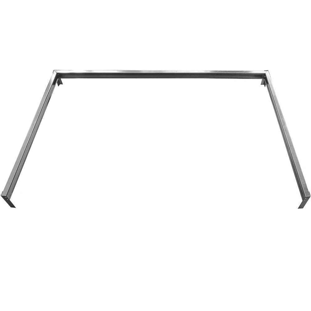 Stahlfundament Verzinkt 190x122x12cm - Für Anlehngewächshaus – Bild 2
