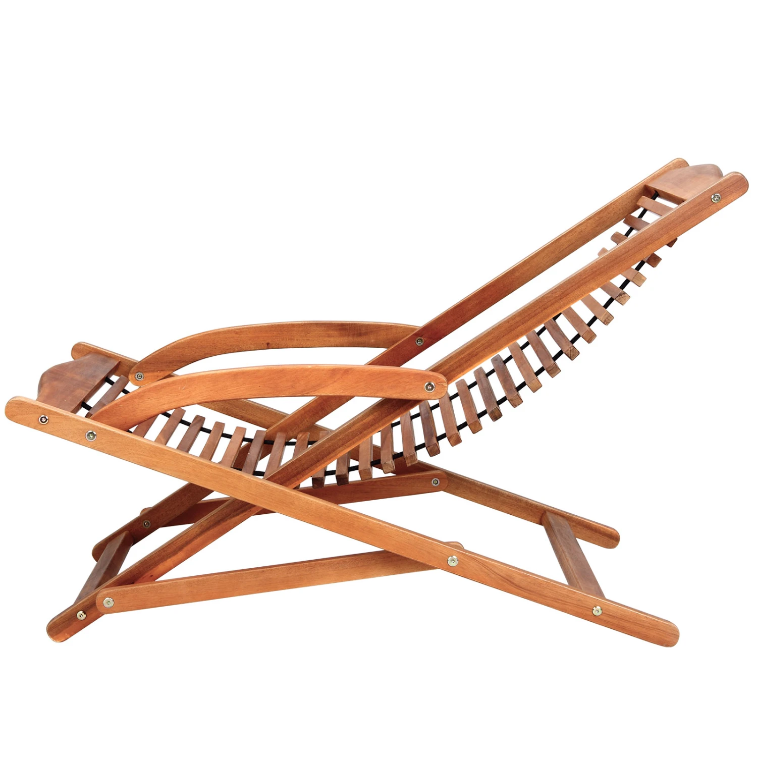 Sonnenliege Akazienholz Inkl. Kopfkissen â Bild 8