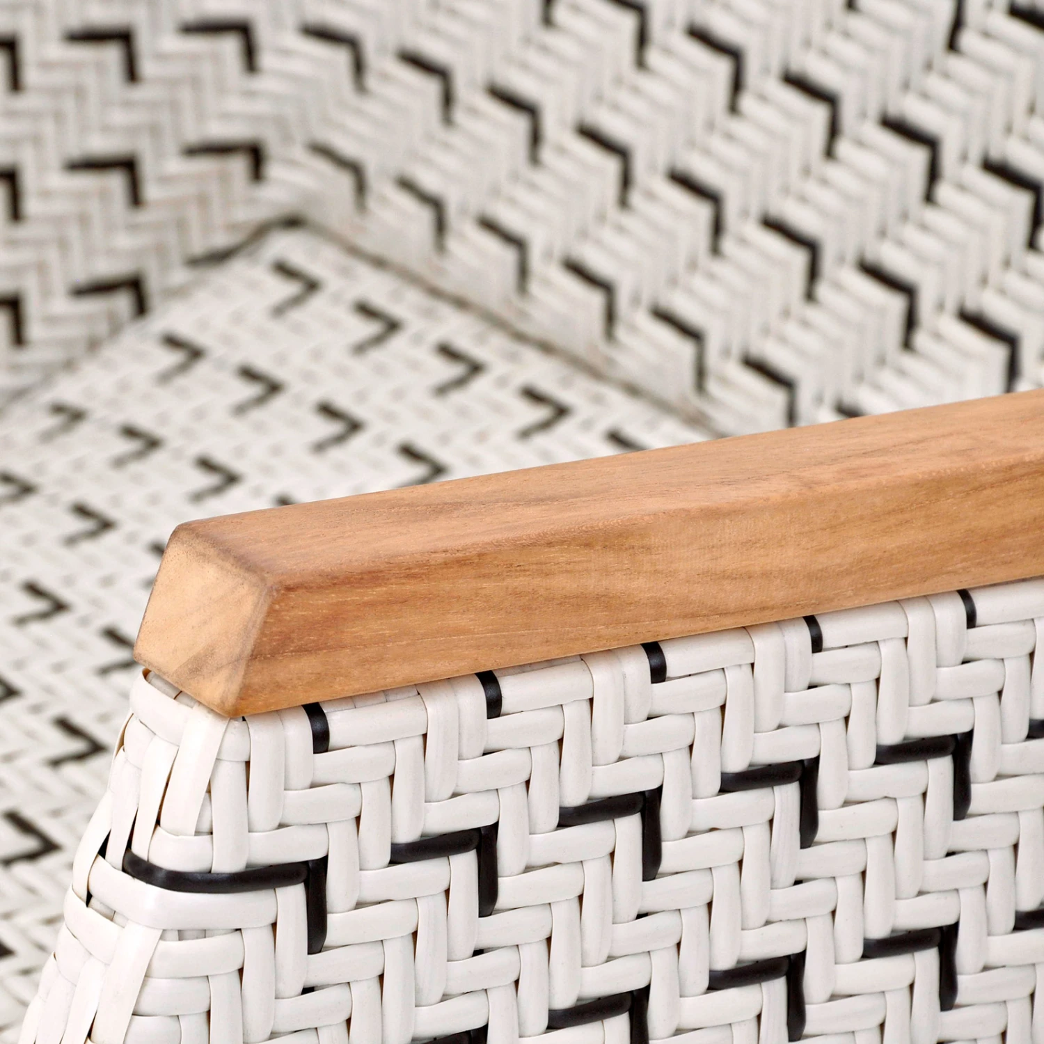 Polyrattan Gartenstuhl Verona Retro â Bild 5