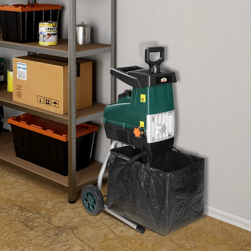 Leisehäcksler 3.075W Mit 2 Sammelbeuteln Je 60L – Bild 7