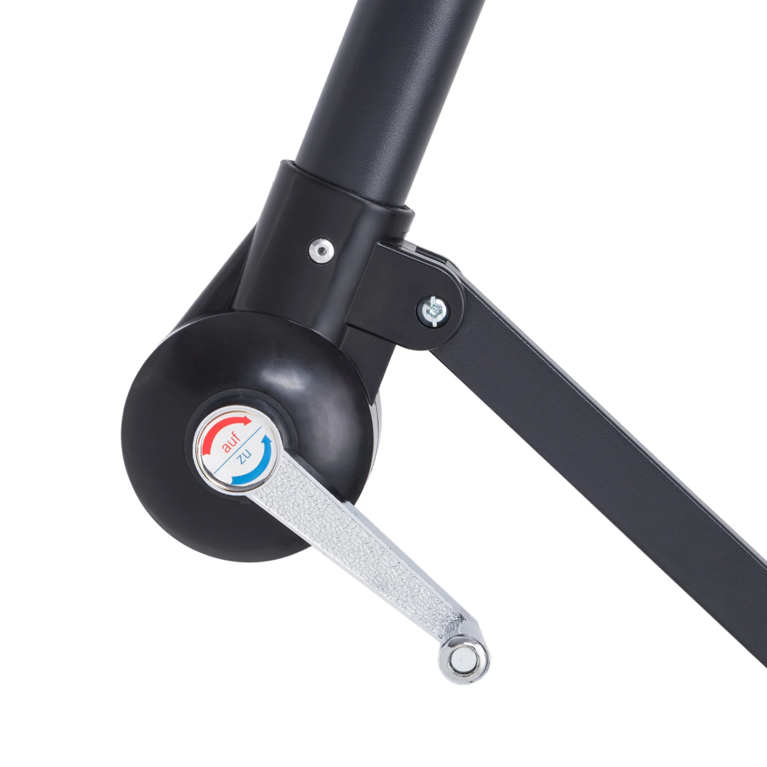 LED Solar Ampelschirm Mali Rot Ø330cm – Bild 7