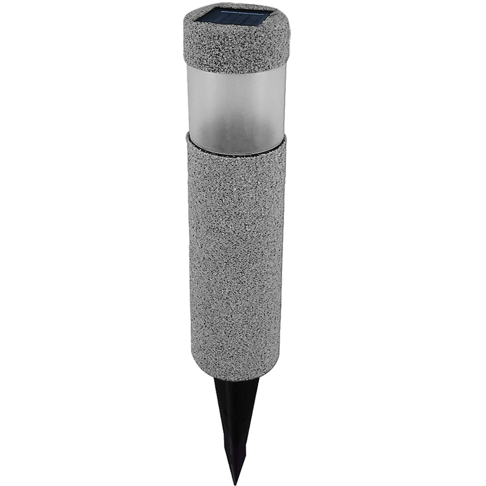 LED Solarlampe 8er-Set Steinoptik – Bild 4