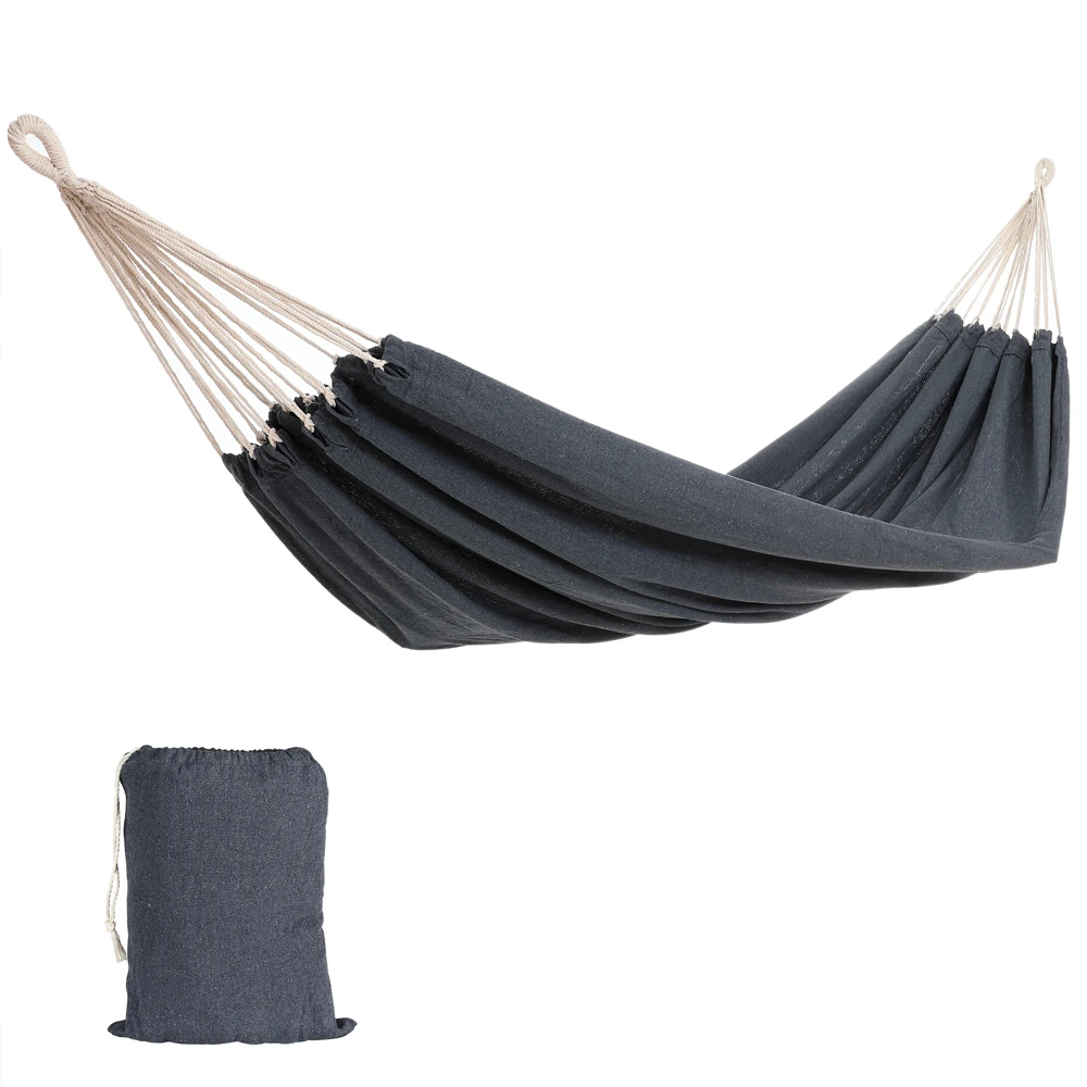 Hängematte Grau 320x150cm – Bild 2