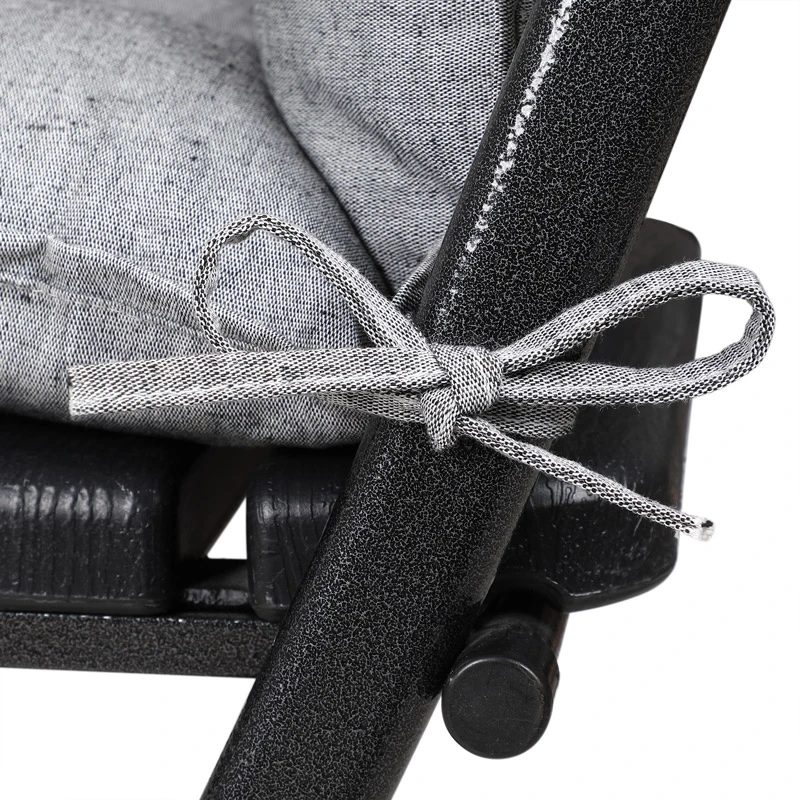 Sitzauflagen 2er-Set Grau Meliert – Bild 6