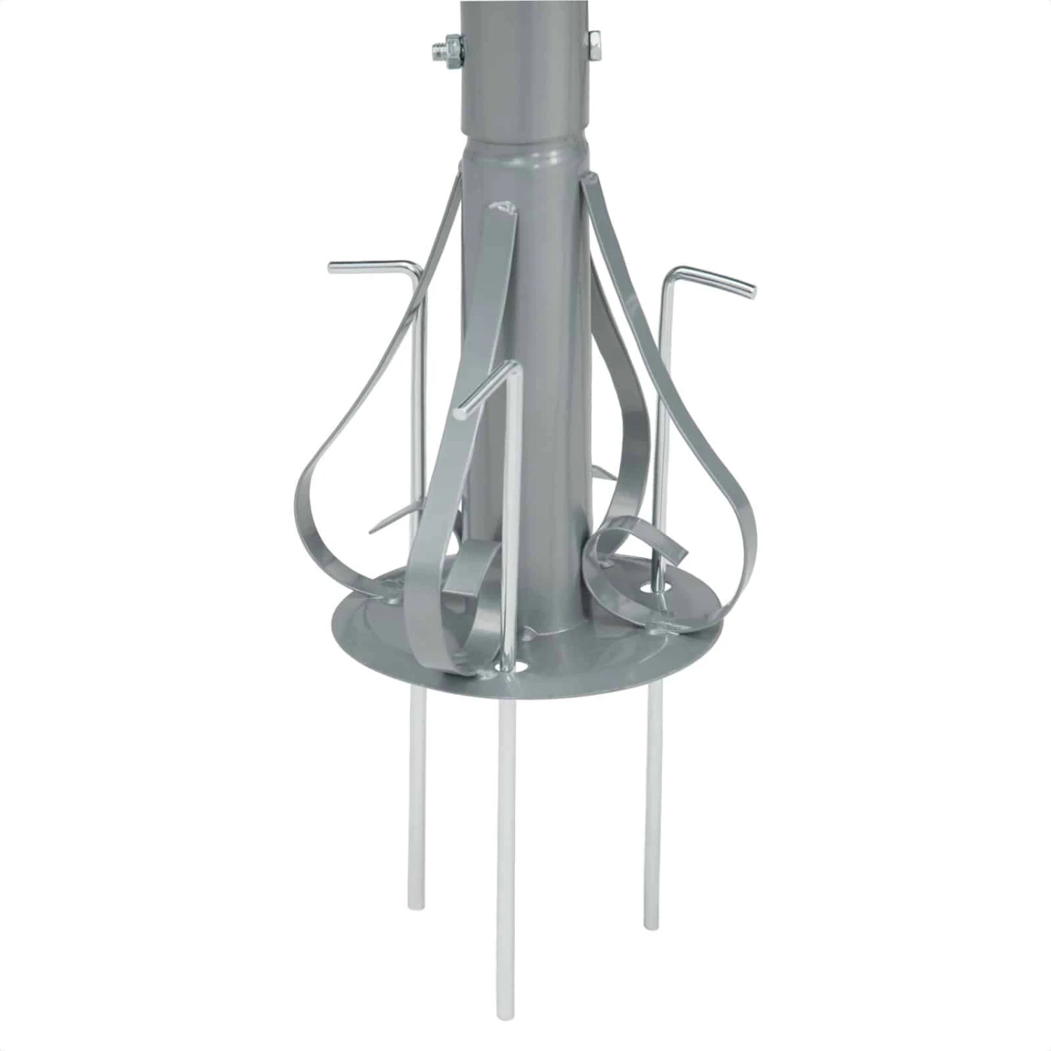 Pavillon Toscana Bordeauxviolett Ø3,5m UV-Schutz 50+ – Bild 10