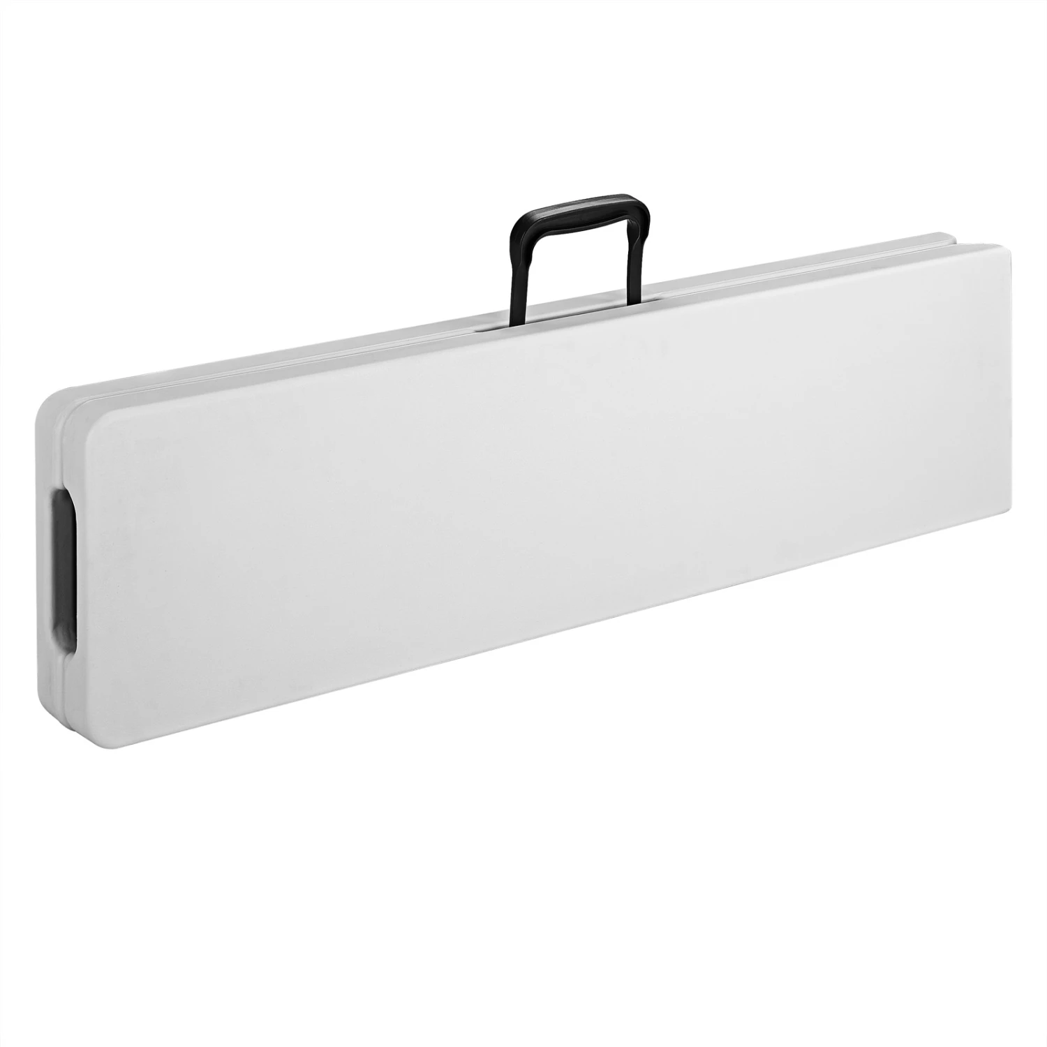 Bierbank 2er-Set Weiß Kunststoff 180cm – Bild 5