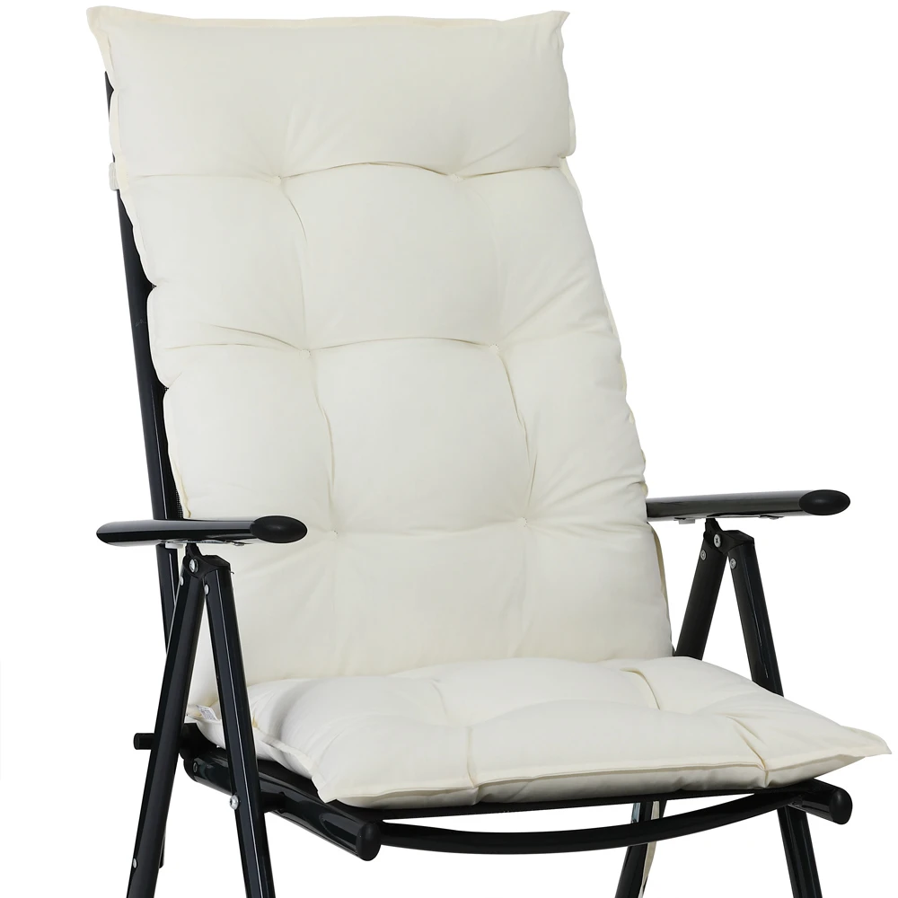 Sitzkissen 6er-Set Cozy Vanamo Creme 129x53x10cm