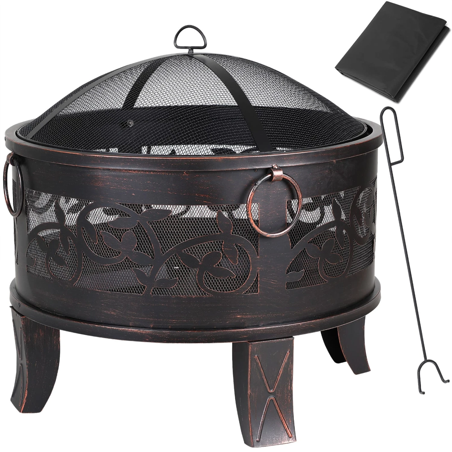 Feuerschale Stahl Ø66cm Antiklook