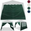 Seitenwand Faltpavillon Capri 2er-Set Anthrazit 3x3m