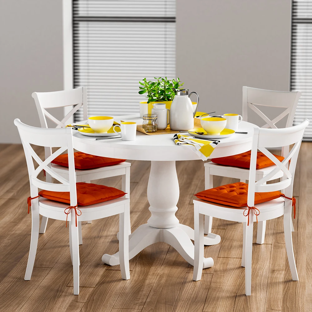 Sitzkissen 6er-Set Cozy Orange – Bild 2