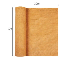 Balkonsichtschutz Beige 1x10m